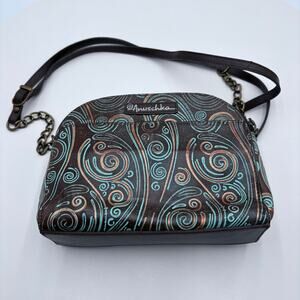 Anuschka hand painted Cross Body purse